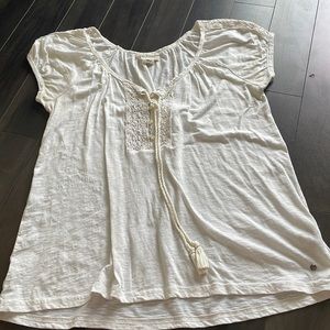Denim and Supply peasant blouse